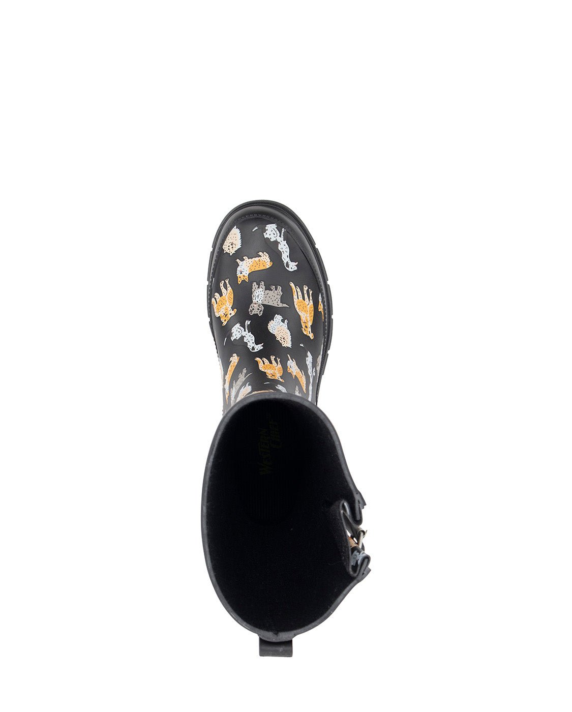 Women's Dog Pack Mid Rain Boot - Black - Western Chief