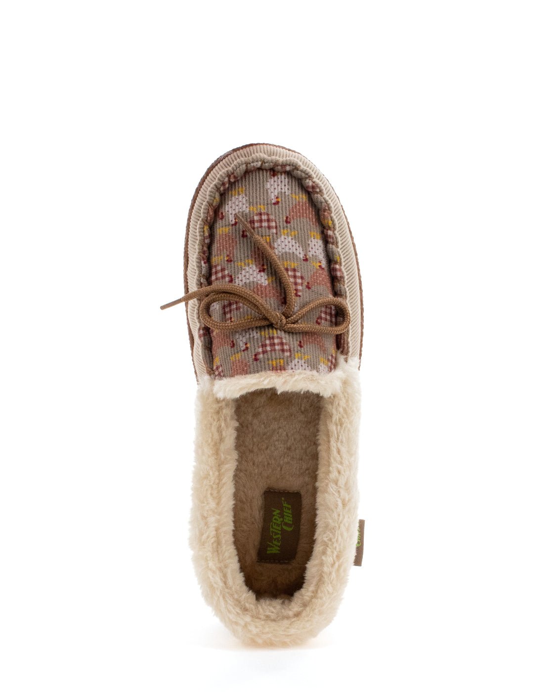 Women's Elaine Chicken Check Slipper - Taupe - Western Chief