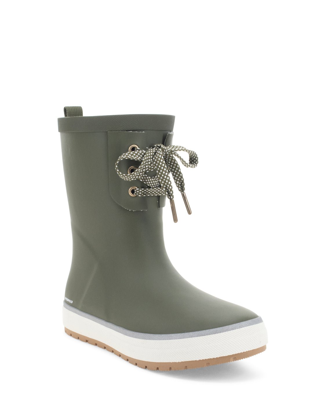 Women's Element Mid Lace Up Rain Boot - Olive - Western Chief