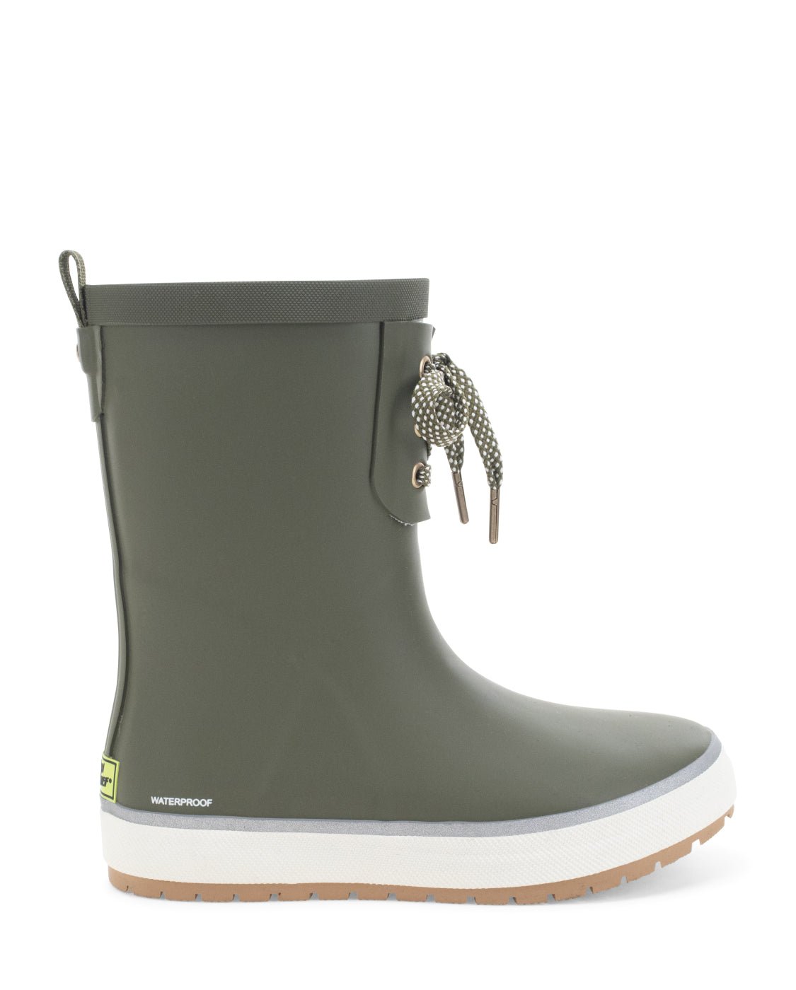Women's Element Mid Lace Up Rain Boot - Olive - Western Chief