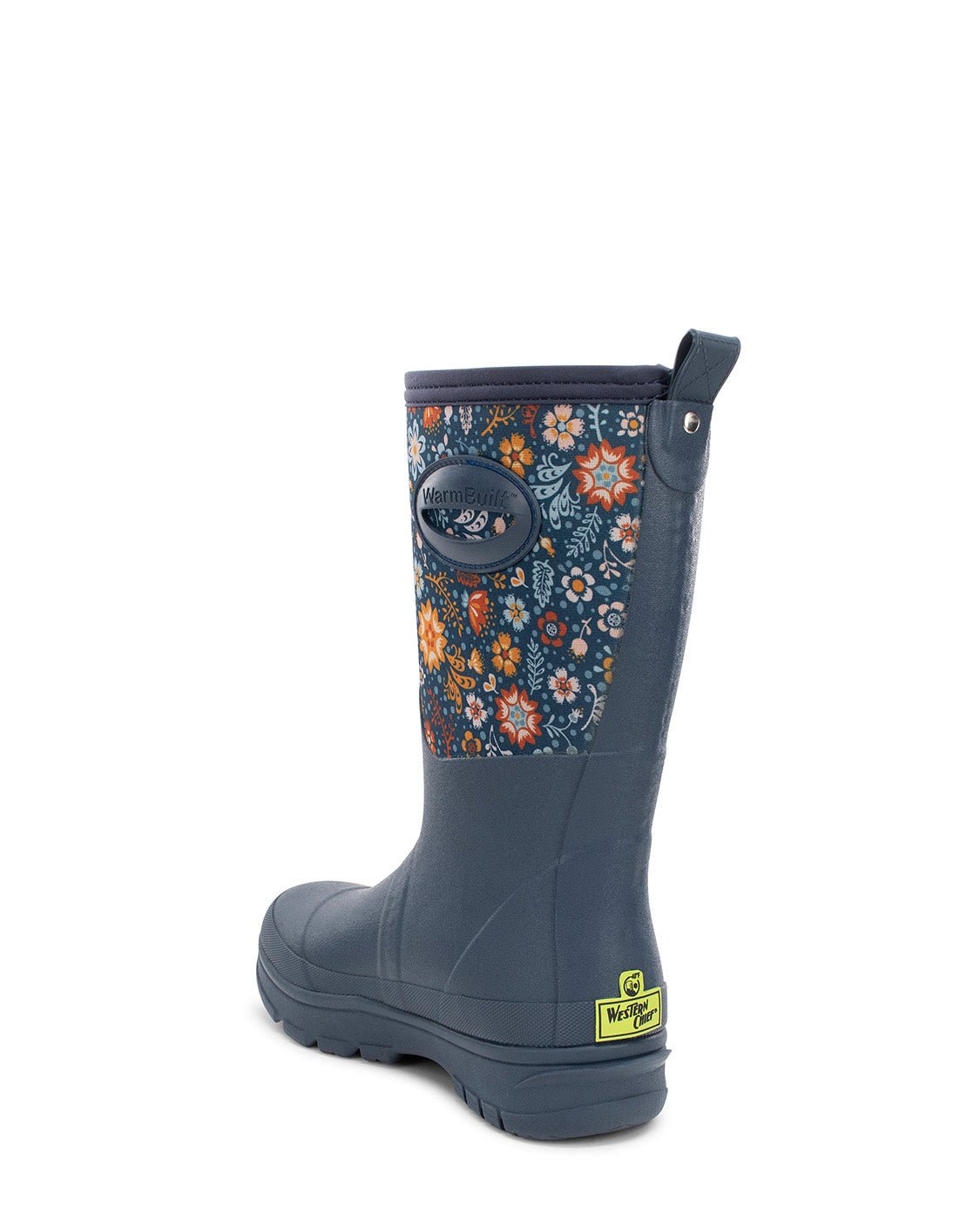 Women's Garden Play Faux Fur Neoprene Mid Cold Weather Boot - Blue - Western Chief