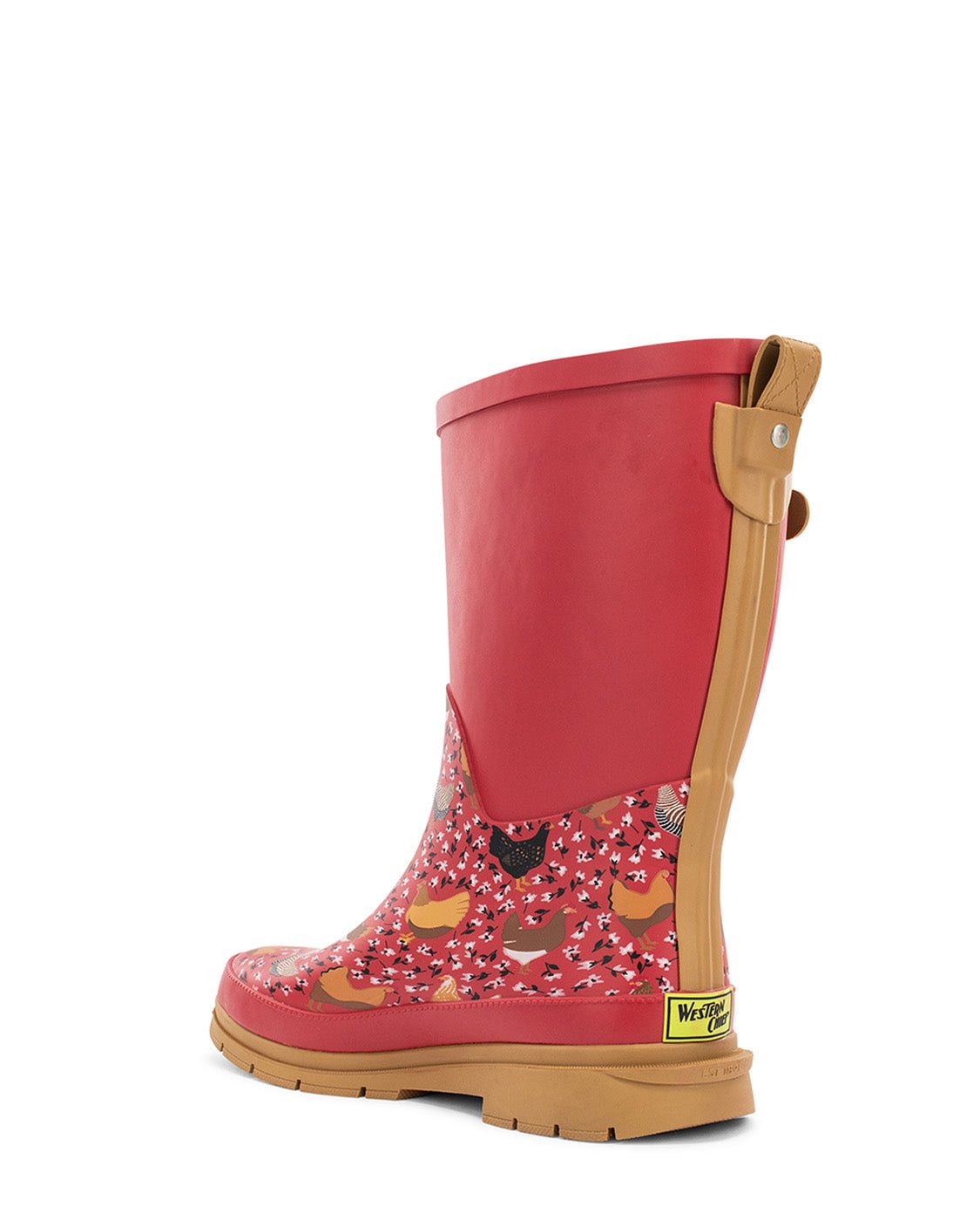 Women's Golden Gals Mid Rain Boot - Red - Western Chief