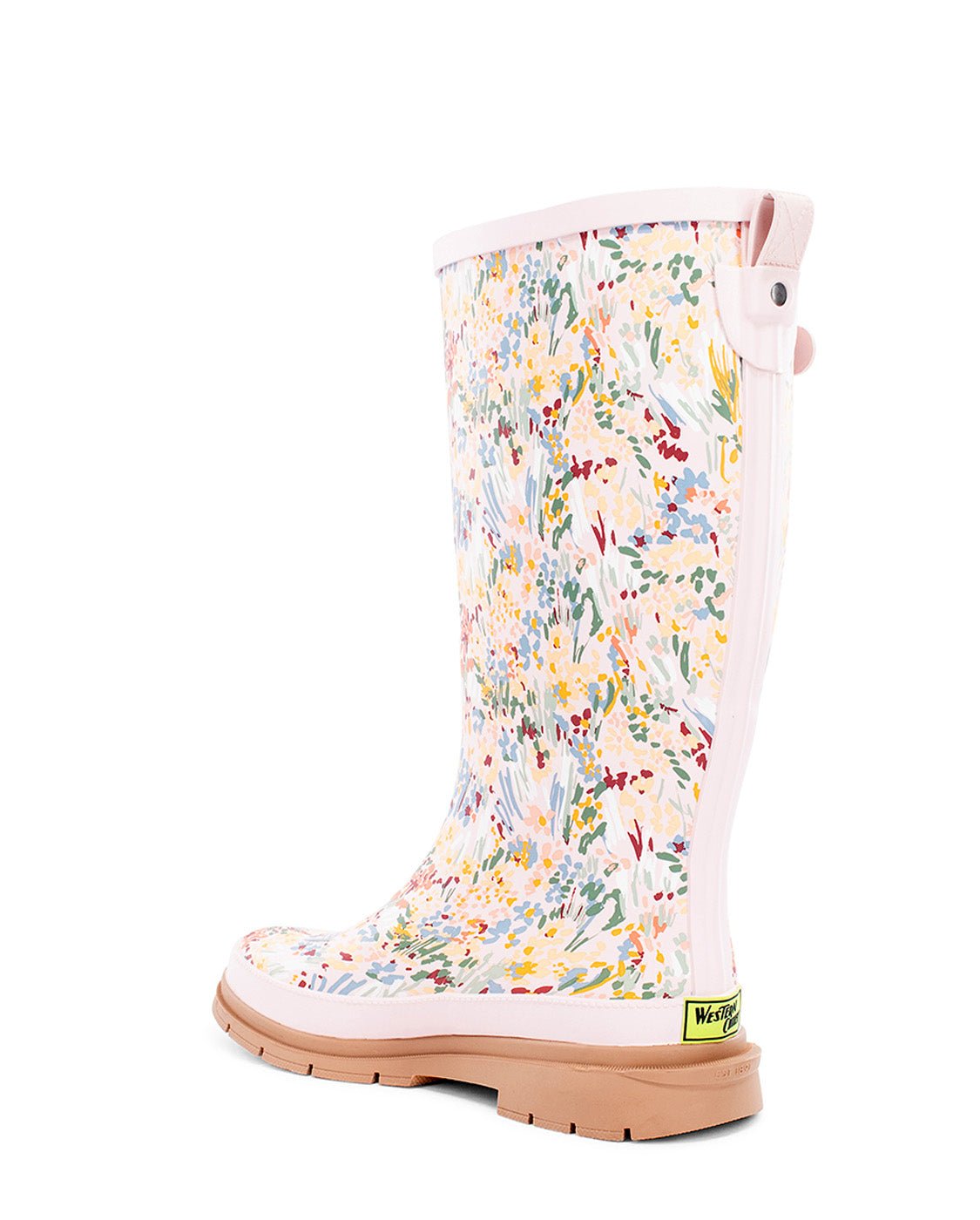 Women's Painted Garden Tall Rain Boot - Pink - Western Chief