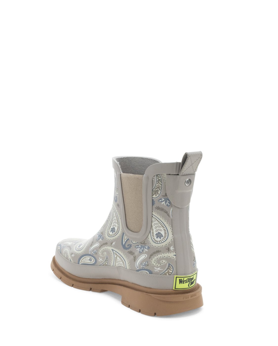 Women's Paisley Chelsea Rain Boot - Gray - Western Chief