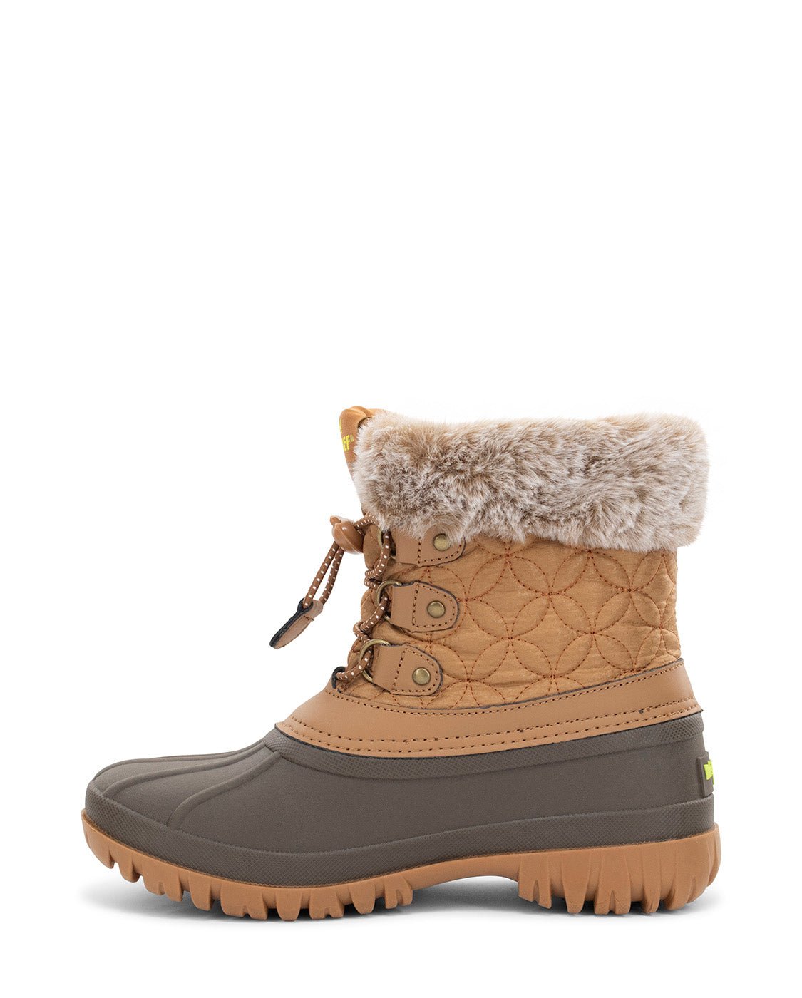 Women's Polar Faux Fur Ankle Cold Weather Boot - Brown - Western Chief