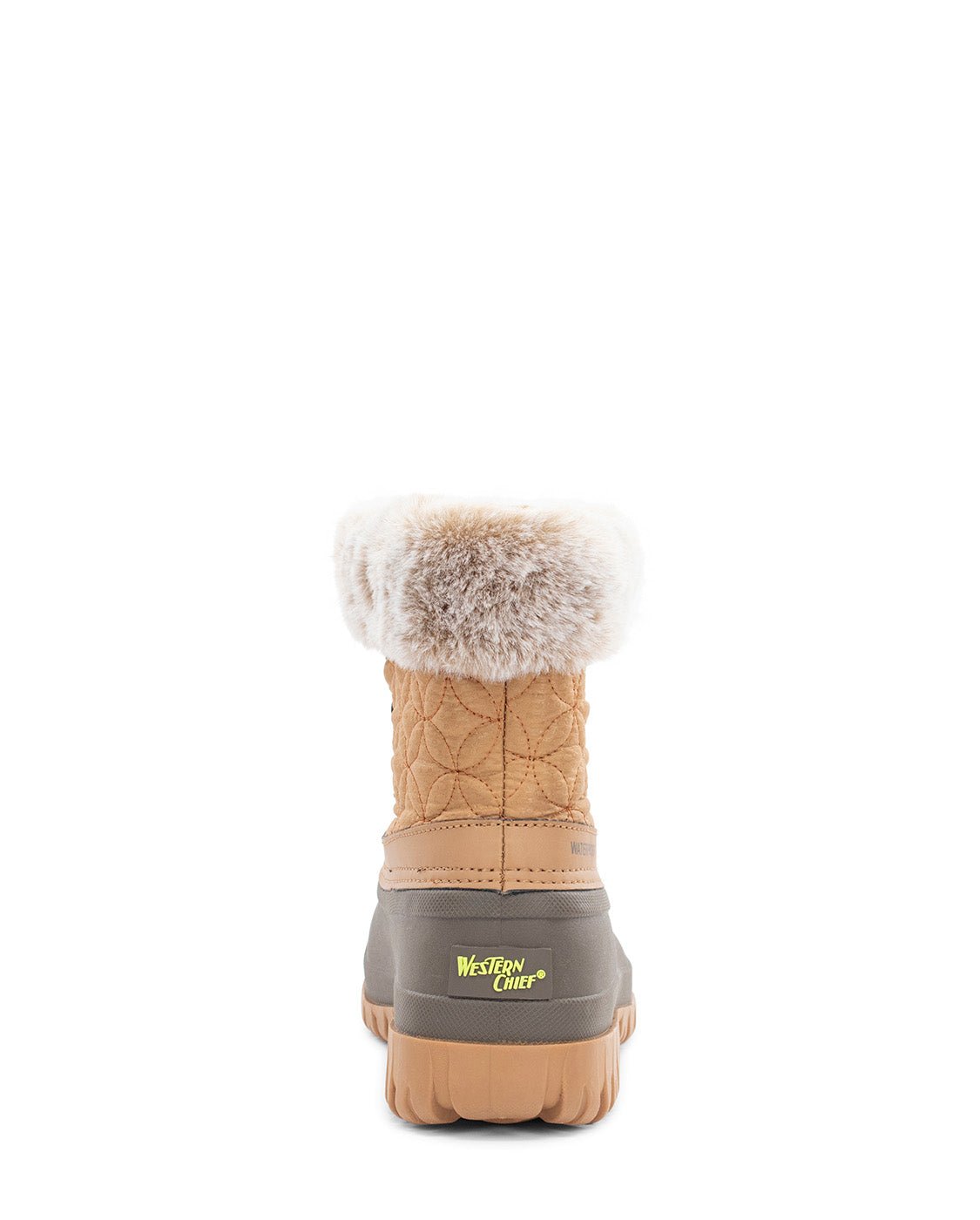 Women's Polar Faux Fur Ankle Cold Weather Boot - Brown - Western Chief