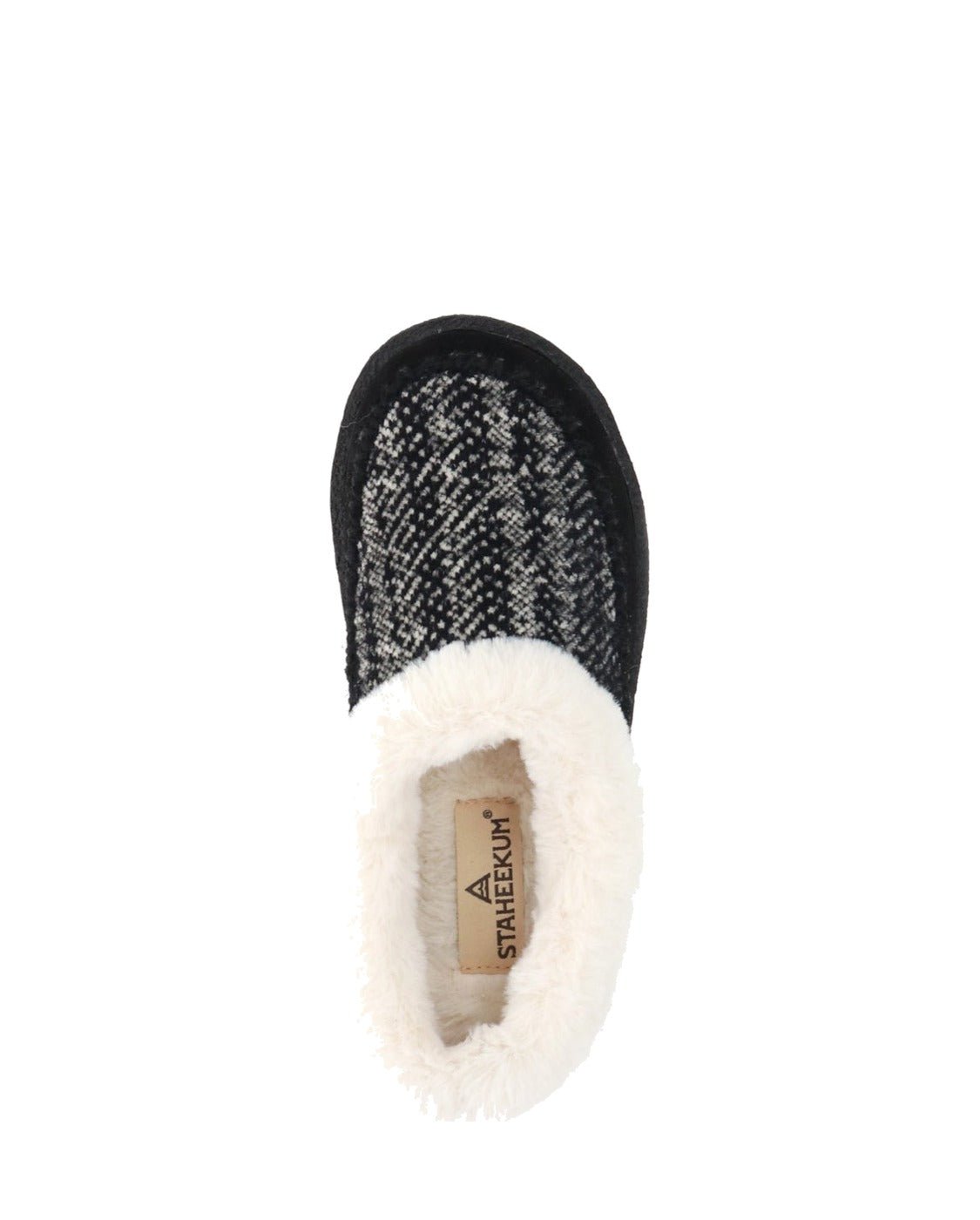 Women's Serene Brushed Knit Slipper - Black - Western Chief