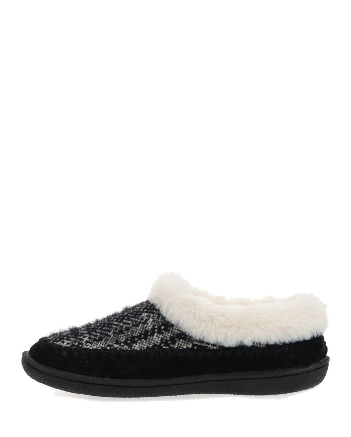 Women's Serene Brushed Knit Slipper - Black - Western Chief