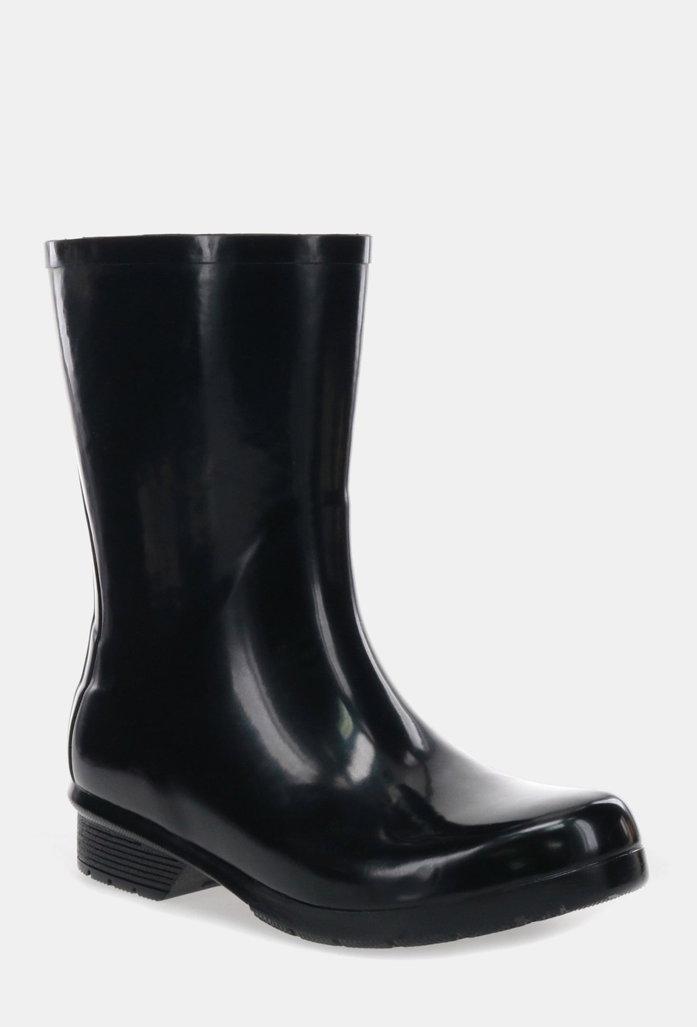 Gloss Mid Rain Boot - Black - Western Chief