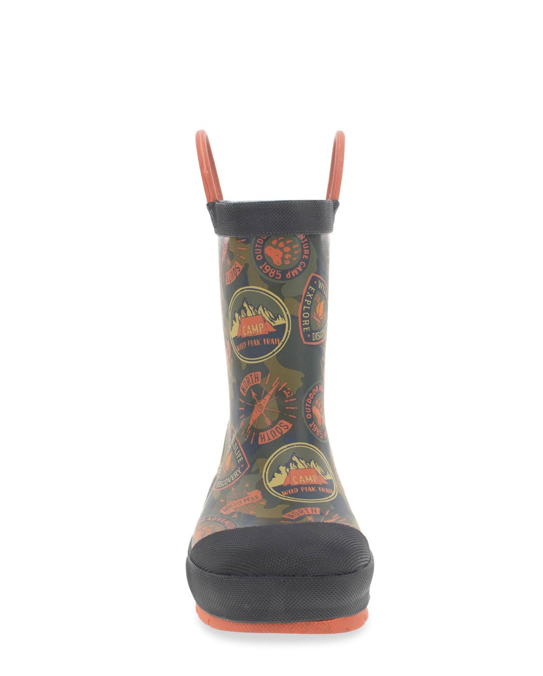 Kids Adventure Patch Rain Boot - Olive - Western Chief
