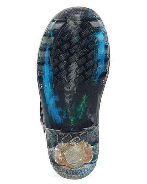 Kids Dinosaur Friends Lighted Rain Boot - Black - Western Chief