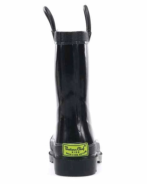 Kids Firechief 2 Rain Boot - Black - Western Chief