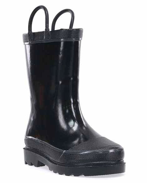Kids Firechief 2 Rain Boot - Black - Western Chief