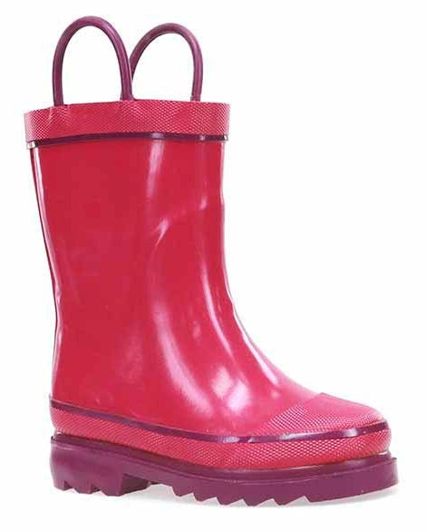 Kids Firechief 2 Rain Boot - Pink - Western Chief