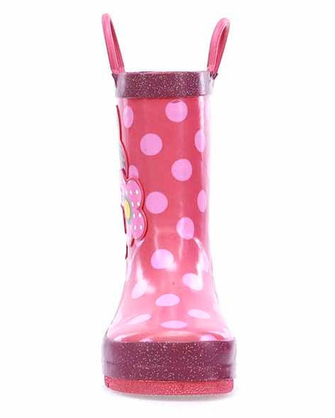 Kids Flower Cutie Rain Boot - Pink - Western Chief