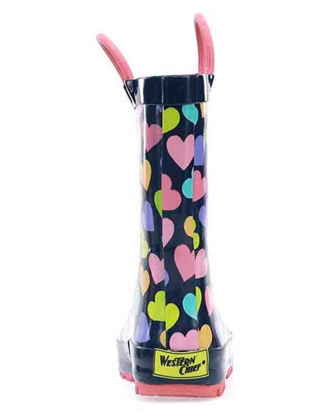 Kids Happy Hearts Rain Boot - Multi - Western Chief