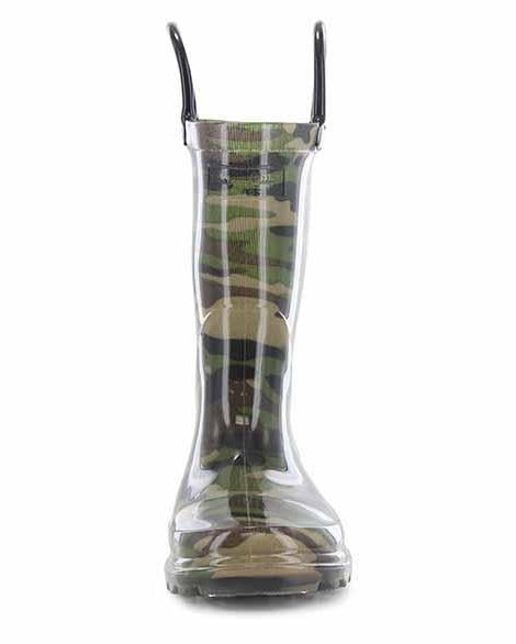 Kids Lighted Rain Boot - Camo - Western Chief