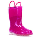 Kids Lighted Solid Rain Boot - Pink - Western Chief
