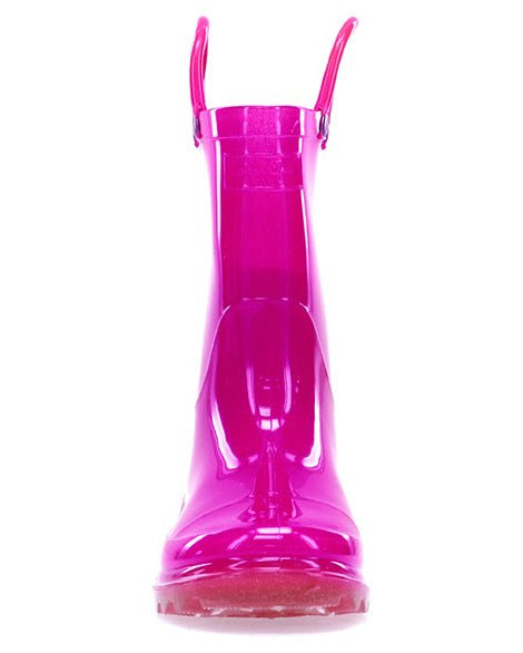 Kids Lighted Solid Rain Boot - Pink - Western Chief