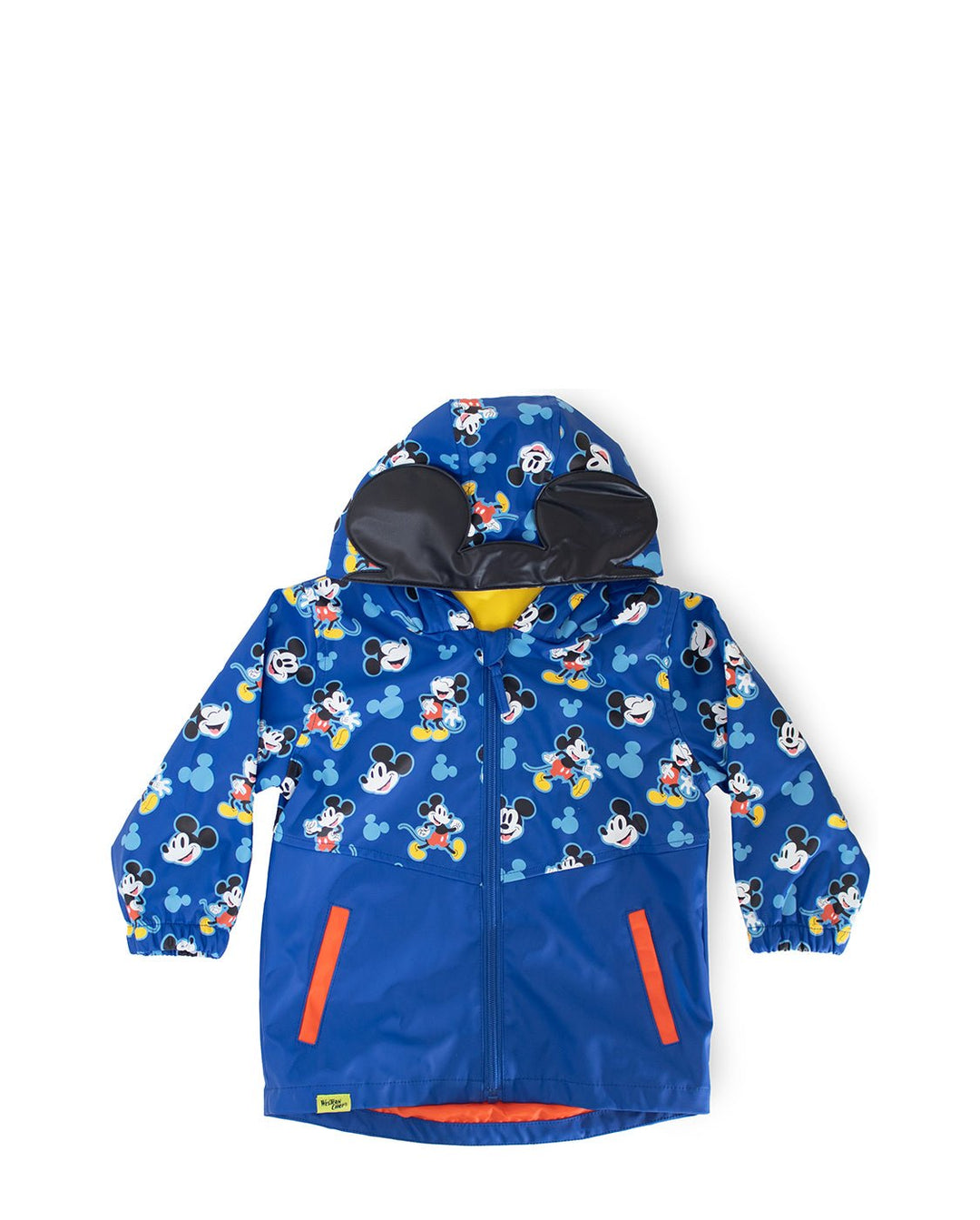 Kids Mickey Mouse Musketeer Raincoat - Blue - Western Chief