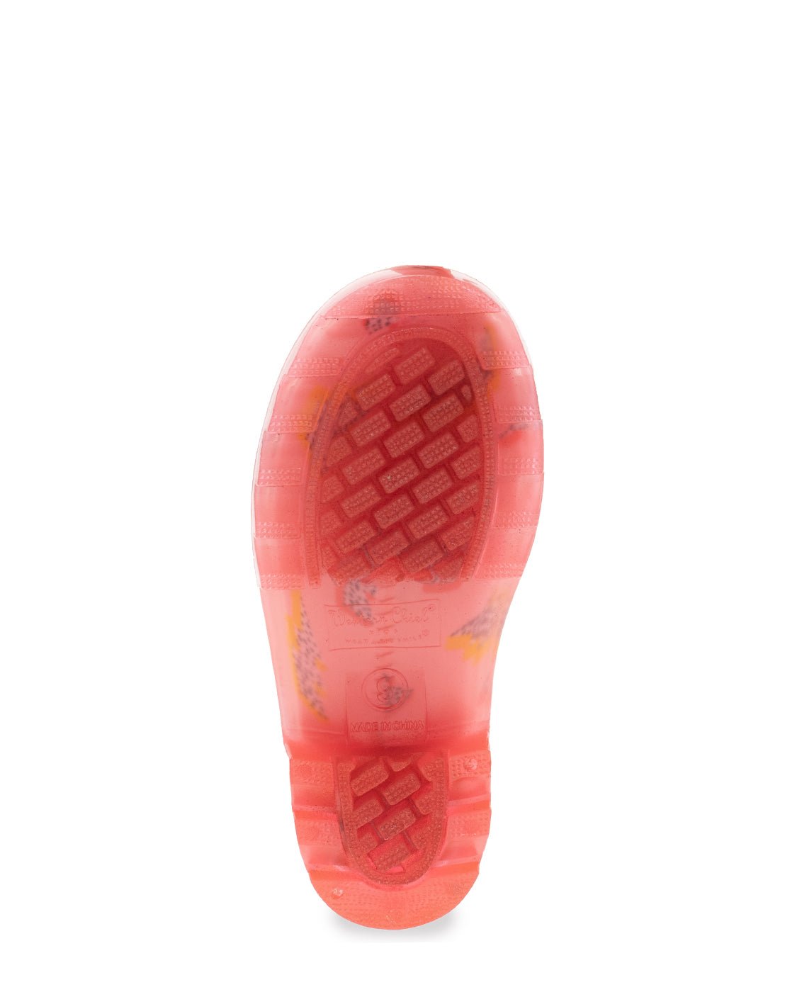 Kids Pink Lightning Lighted Rain Boot - Pink - Western Chief