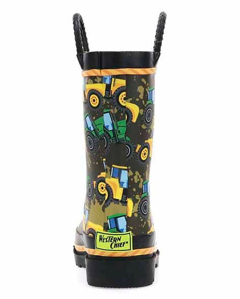 Kids Tractor Tough Rain Boot - Taupe - Western Chief