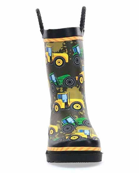 Kids Tractor Tough Rain Boot - Taupe - Western Chief