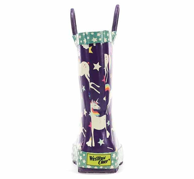 Kids Unicorn Dreams Rain Boot - Purple - Western Chief