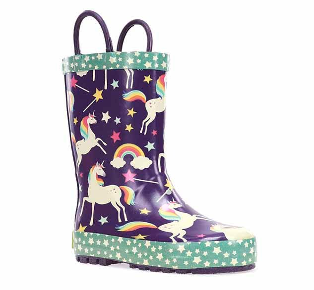 Kids Unicorn Dreams Rain Boot - Purple - Western Chief