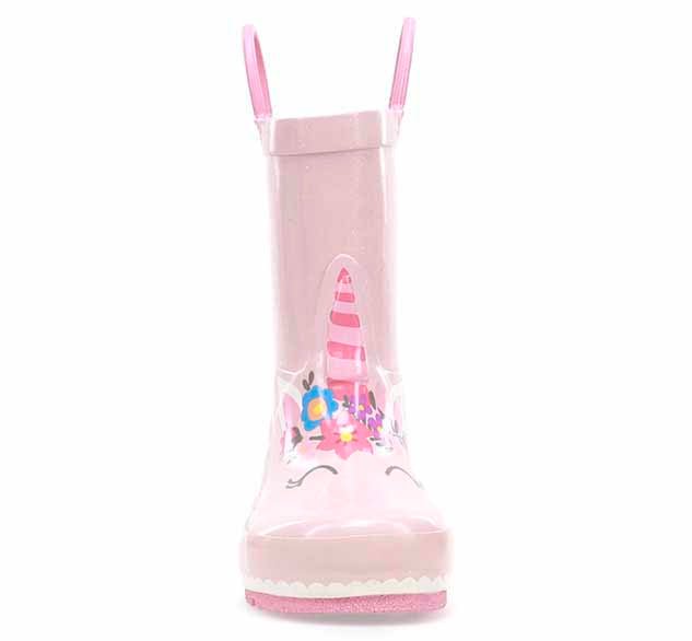 Kids Unity Unicorn Rain Boot - Soft Rose - Western Chief
