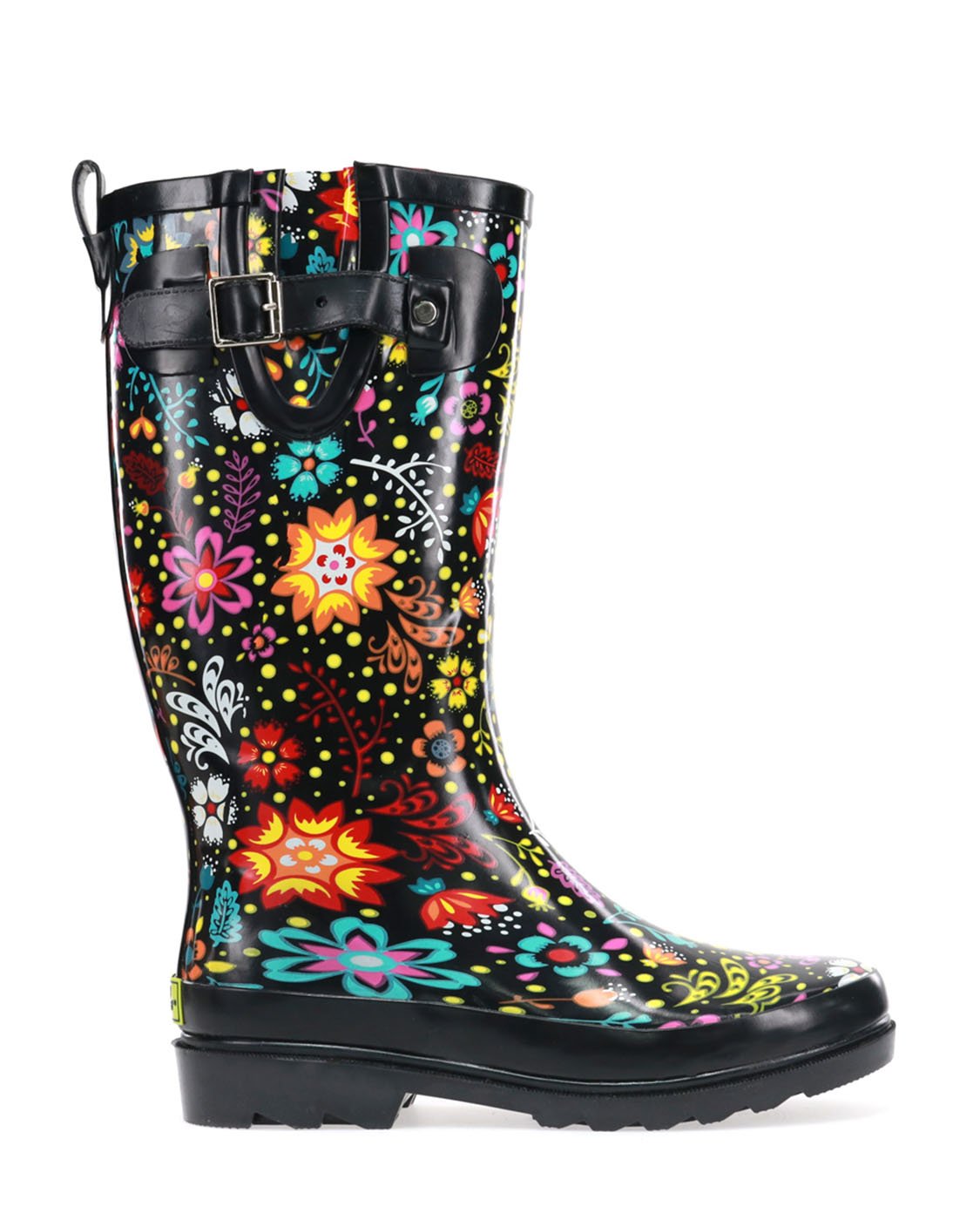 Western Chief Women's Garden Play Rain Boots Black