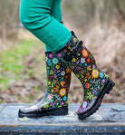 Women's Garden Play Tall Rain Boot - Black - Western Chief