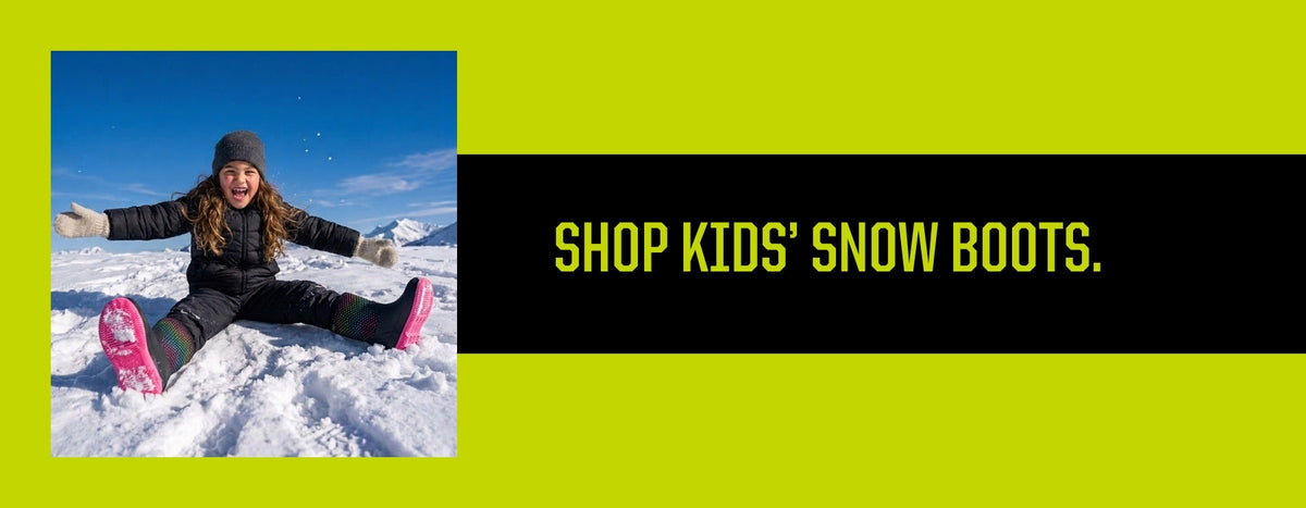 SHOP KIDS SNOW BOOTS BANNER contains-synthetic-performers