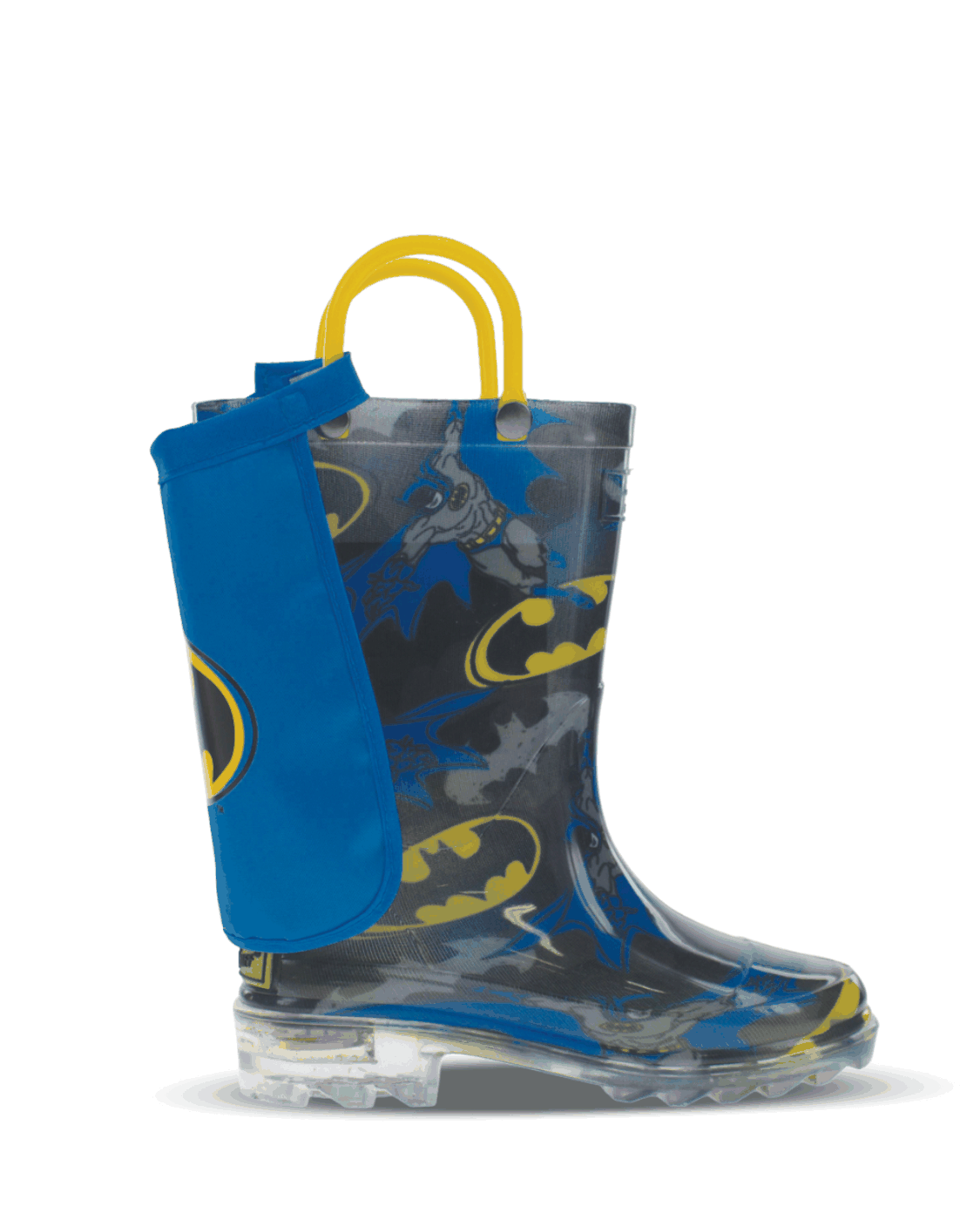 Kids Batman Lighted Rain Boot - Charcoal - Western Chief