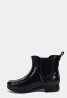 Delridge Faux Fur Chelsea Rain Boot - Black - Western Chief