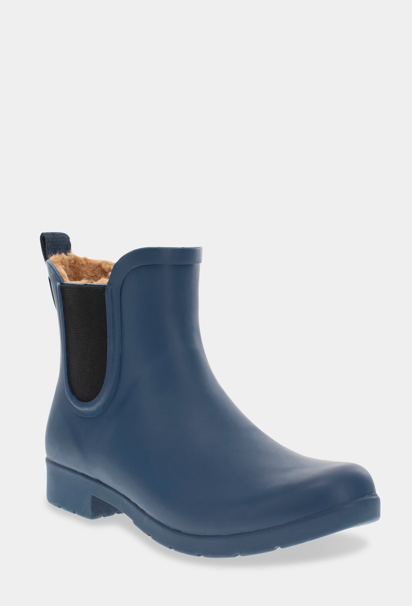 Delridge Faux Fur Chelsea Rain Boot - Navy - Western Chief