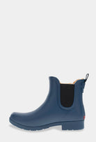 Delridge Faux Fur Chelsea Rain Boot - Navy - Western Chief