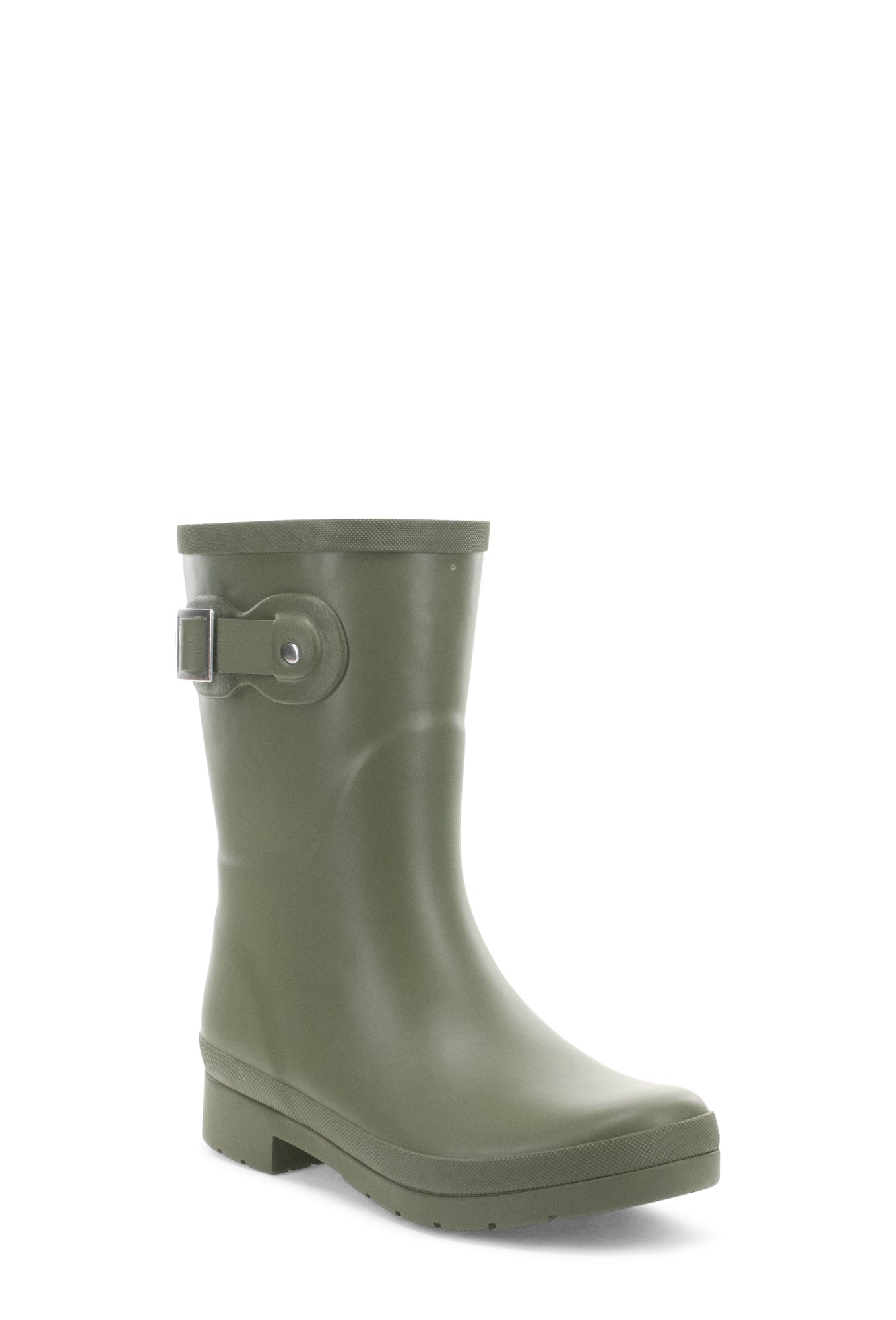 Delridge Faux Fur Mid Rain Boot - Green - Western Chief