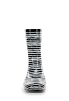 Gloss Drybrush Mid Rain Boot - Black - Western Chief