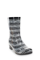 Gloss Drybrush Mid Rain Boot - Black - Western Chief