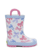 Kids Beautiful Bows Rain Boot - Blue - Western Chief