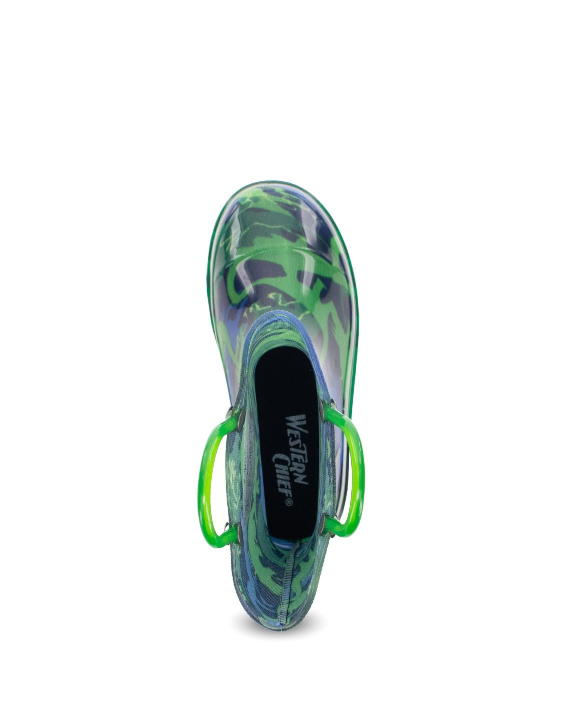 Kids Dinosaur World Lighted Rain Boot - Navy - Western Chief