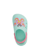 Kids Easies Butterfly Clog - Aqua - Western Chief