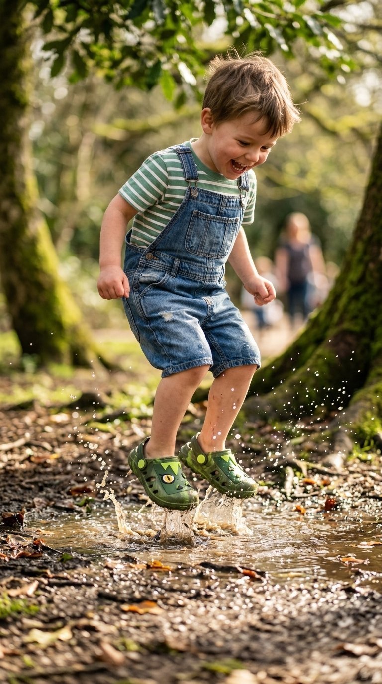 Kids Easies Dino Clog - Olive - Western Chief