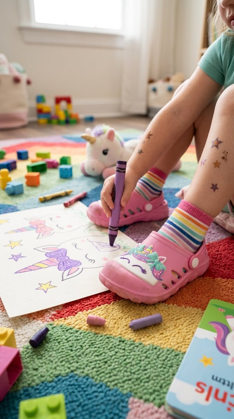 Kids Easies Unicorn Clog - Pink - Western Chief