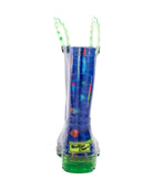 Kids Fish On Lighted Rain Boot - Blue - Western Chief