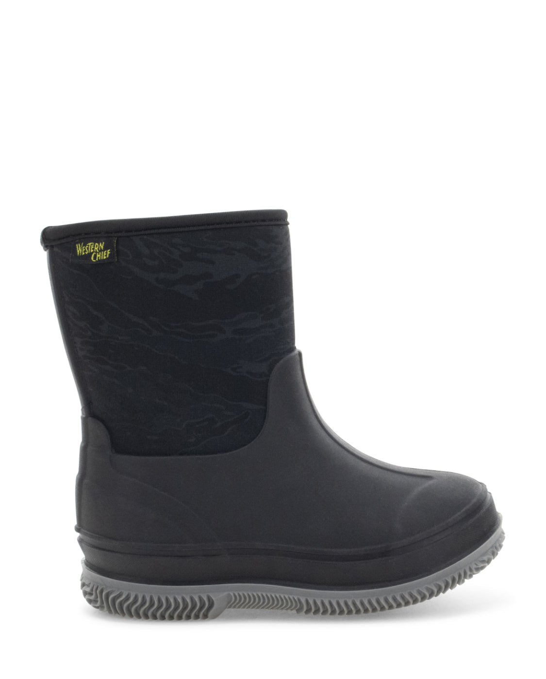 Kids Freestyle Neoprene Cold Weather Boot - Black Camo - Western Chief