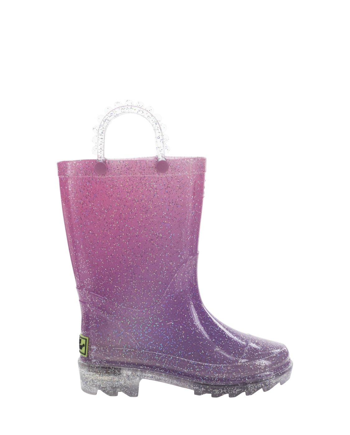 Kids Glitter Ombre Lighted Rain Boot - Pink - Western Chief