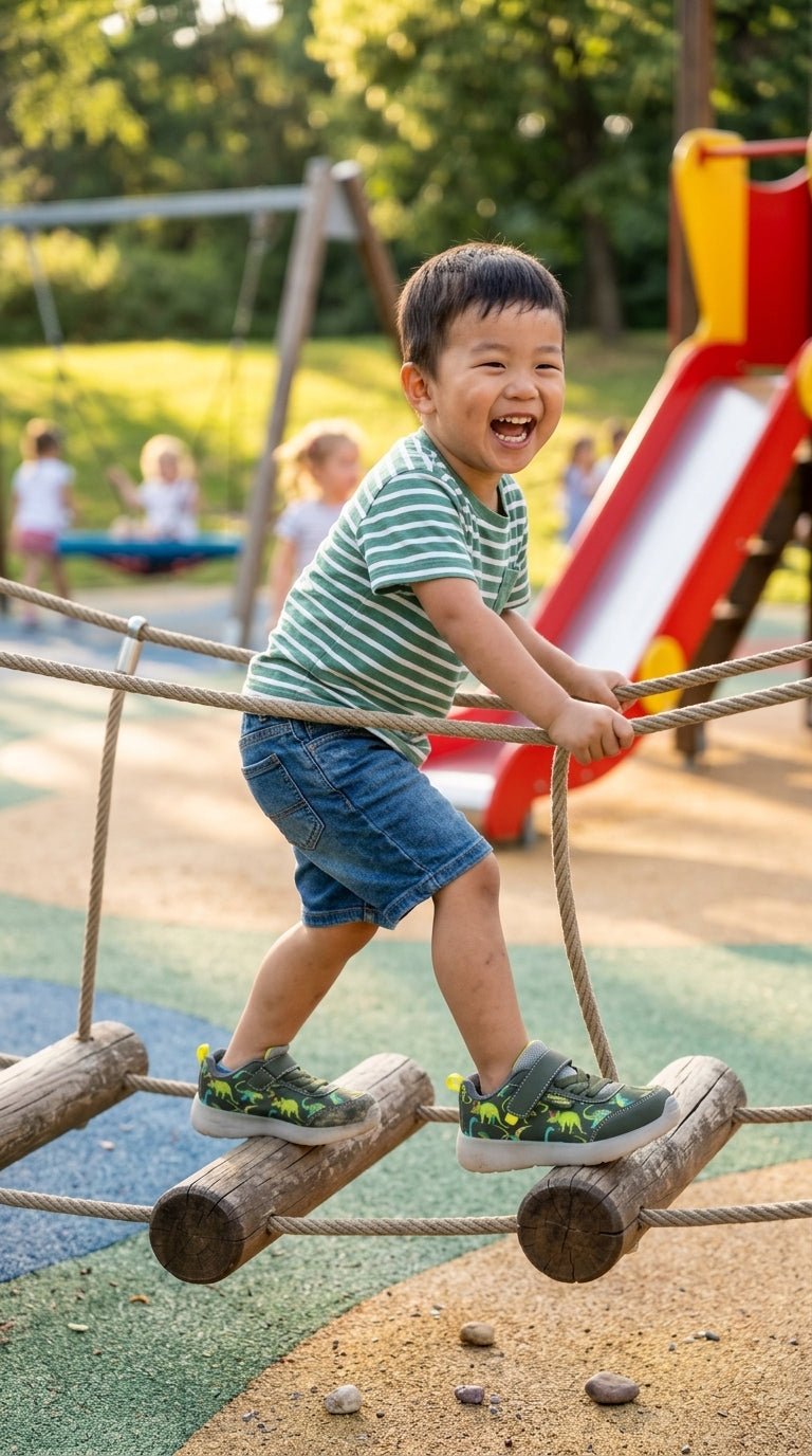 Kids Lighted Flash Feet Sneaker - Green - Western Chief