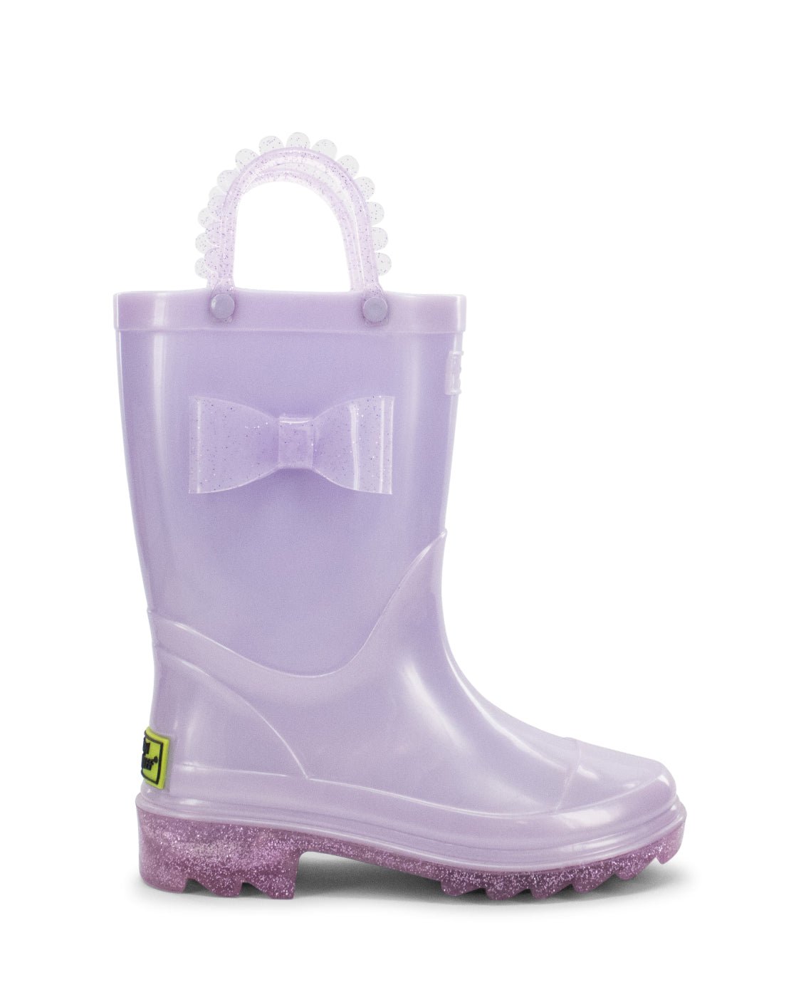 Kids Pearlized Lighted Rain Boot - Lavender - Western Chief